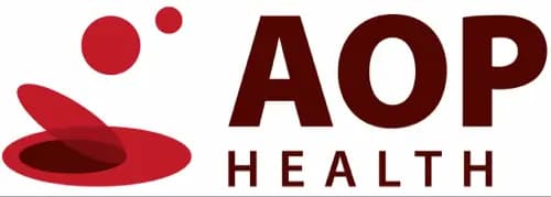Logo sponzora AOP Health